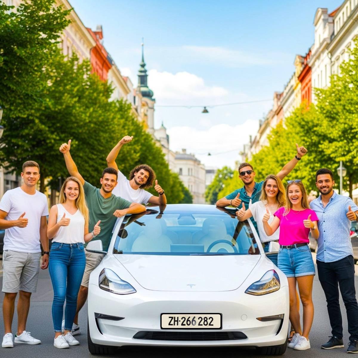 Winis Fahrschule Dietikon – moderne Fahrschule mit einladendem Eingang und Beschilderung