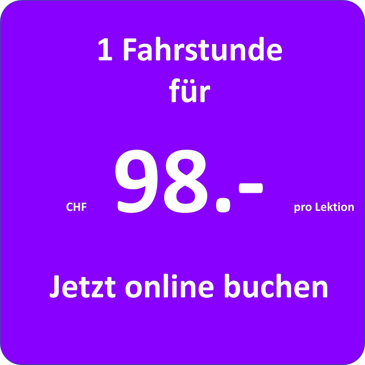 Preis für Einzelstunde